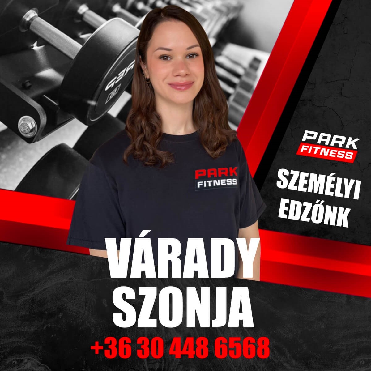 Személyi edző Park Fitness - Várady Szonja