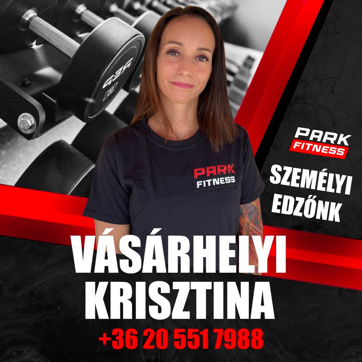 Személyi edző Park Fitness - Vásárhelyi Krisztina